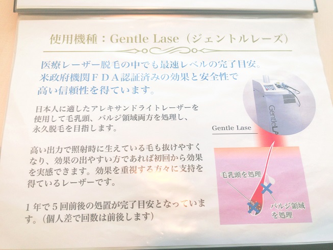 新宿マリアクリニック脱毛カウンセリング